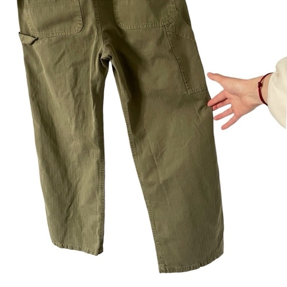 Nili Lotan Marie Jumpsuit in Uniform Green - Picture 8 of 15